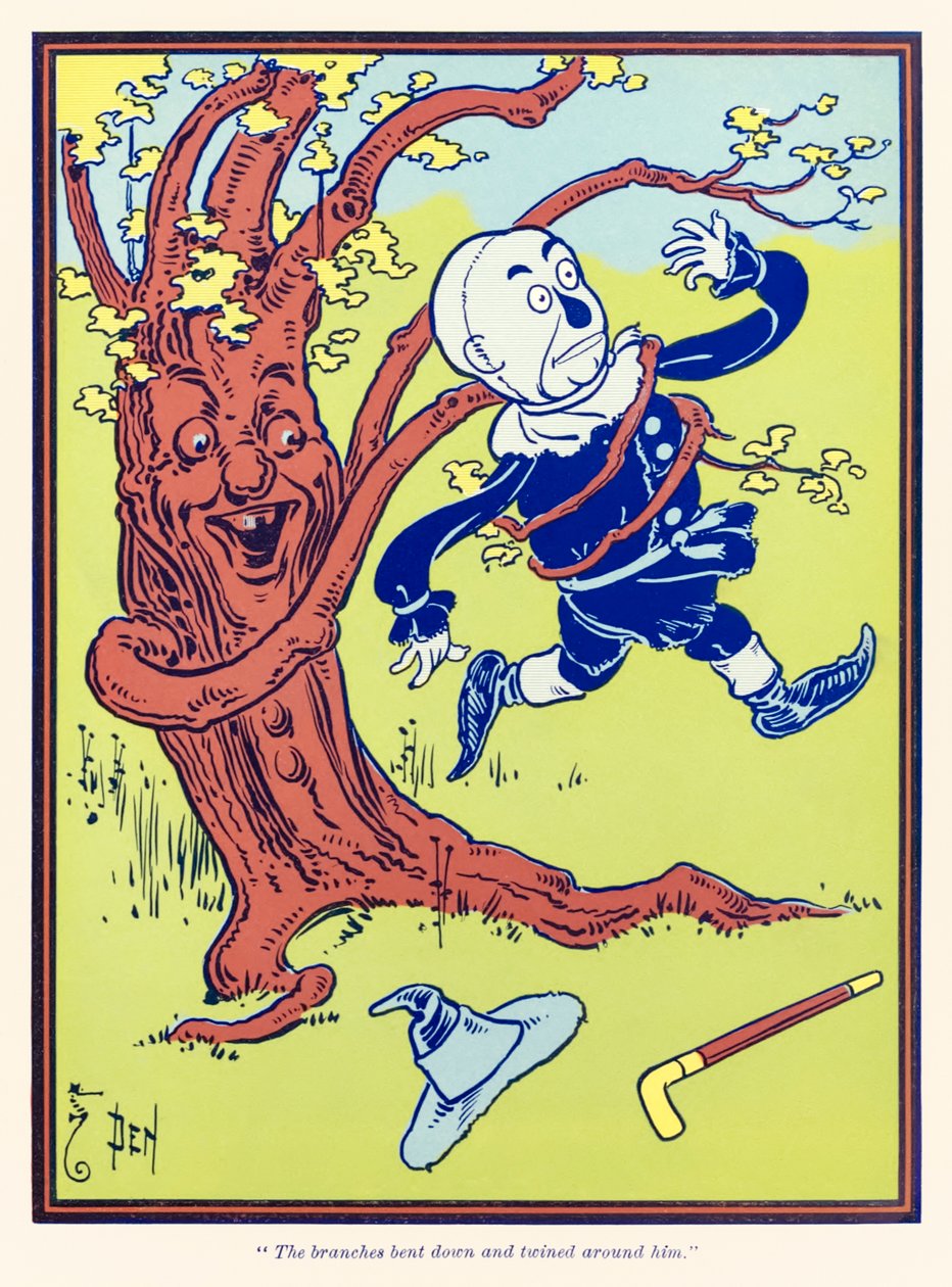 « Les branches se penchèrent et s