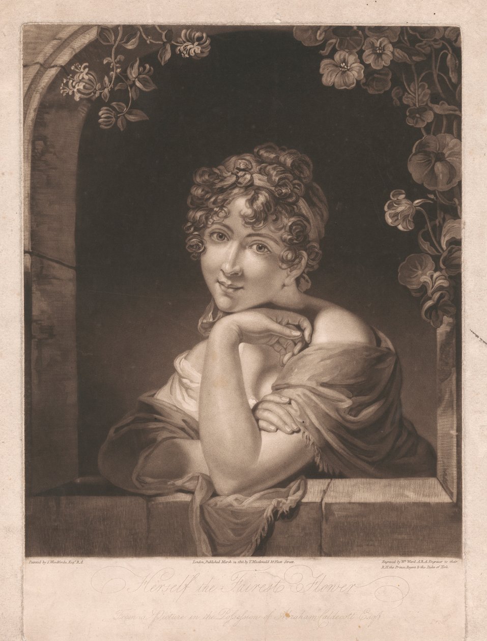 Elle-même la plus belle fleur - William Ward