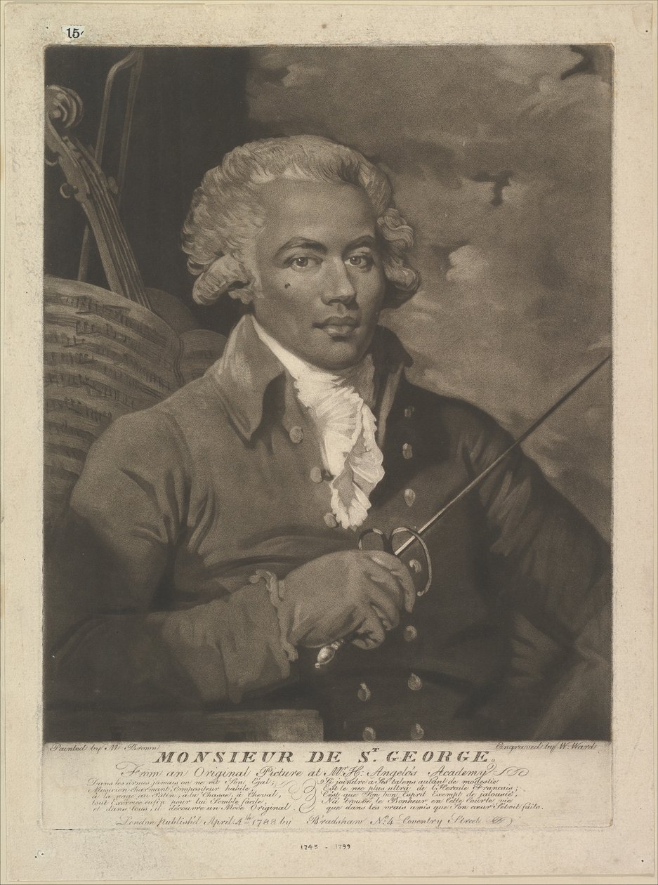 Monsieur de St. George, 4 avril 1788 - William Ward
