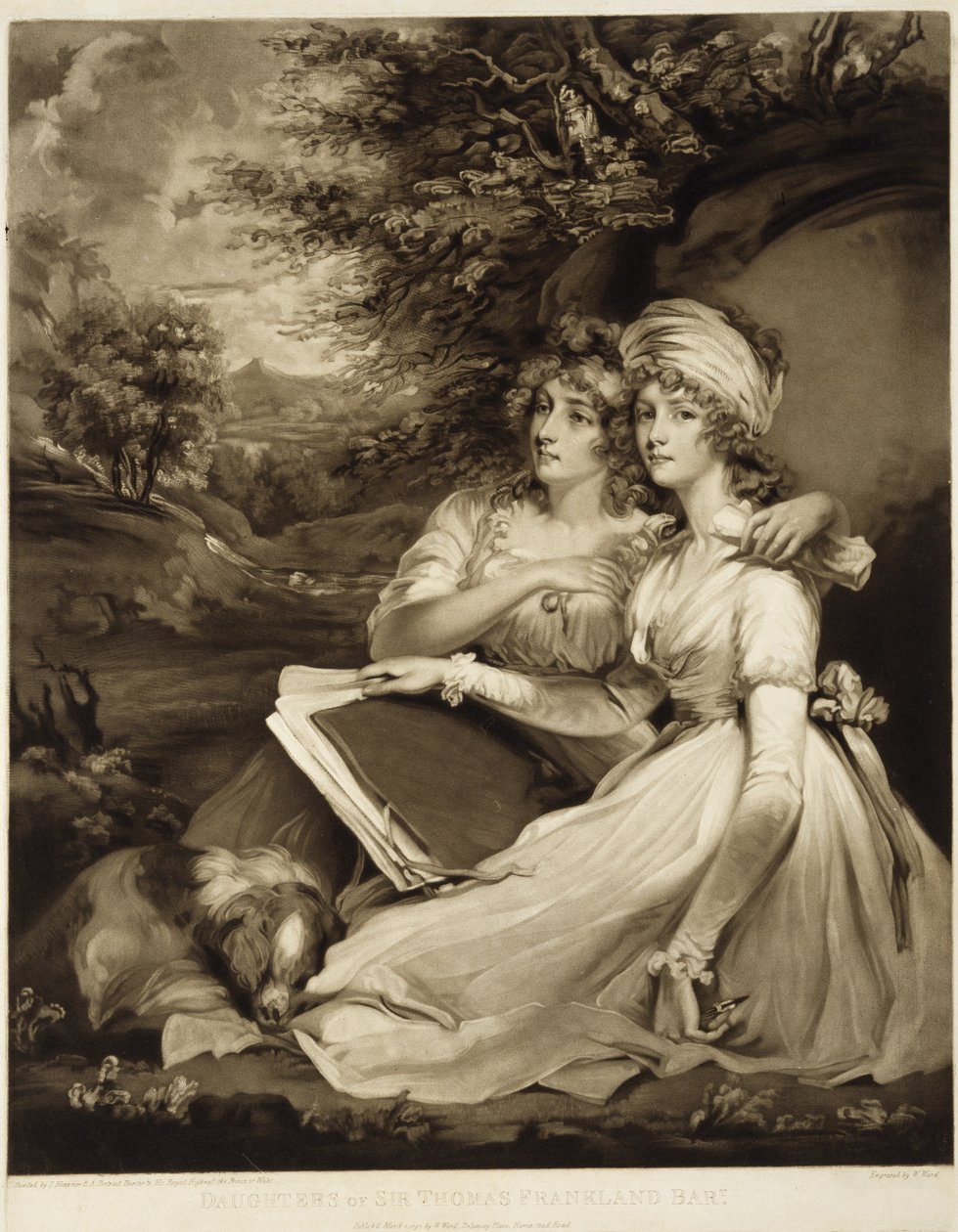 Les filles de Sir Thomas Frankland, baronnet, 1797 - William Ward