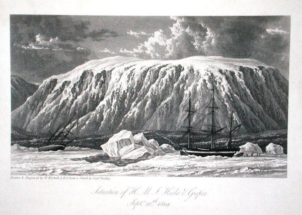 Situation de H.M.S. Hecla & Griper, 20 septembre 1819, de 