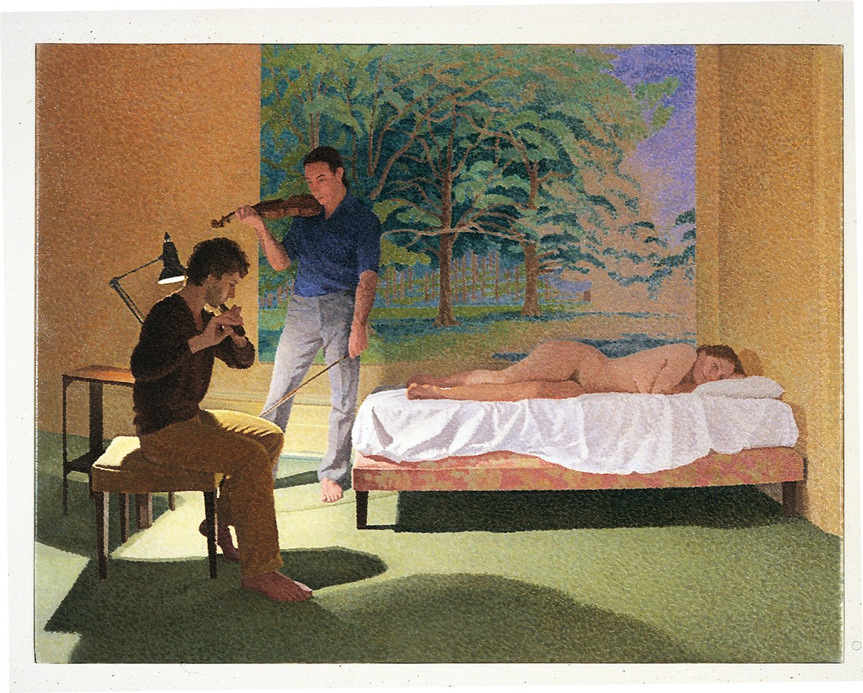 Figures avec un paysage - William Wilkins