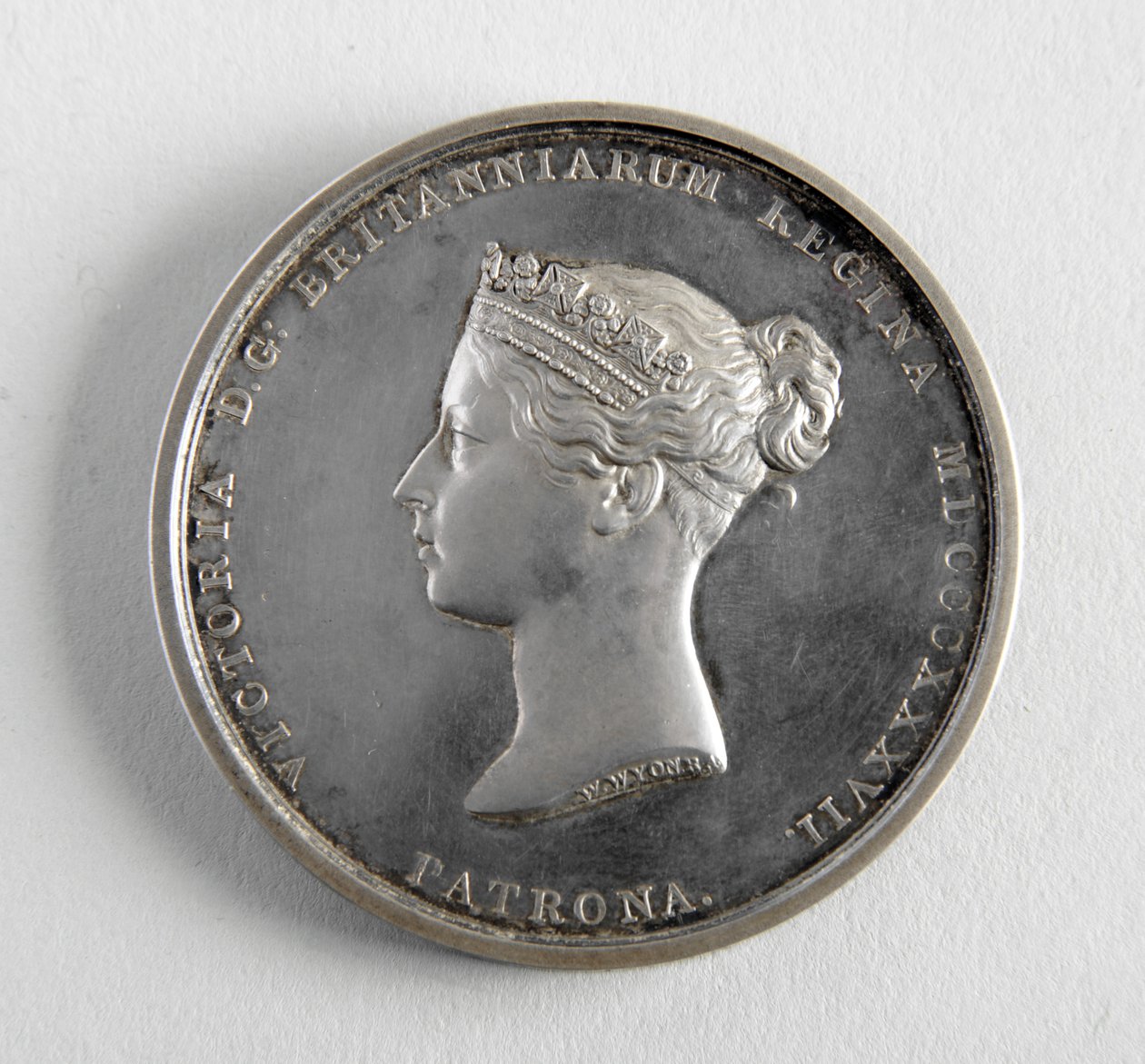 Médaille R.A. décernée à George Frampton le 10.12.1884 pour le meilleur modèle de figure - William Wyon