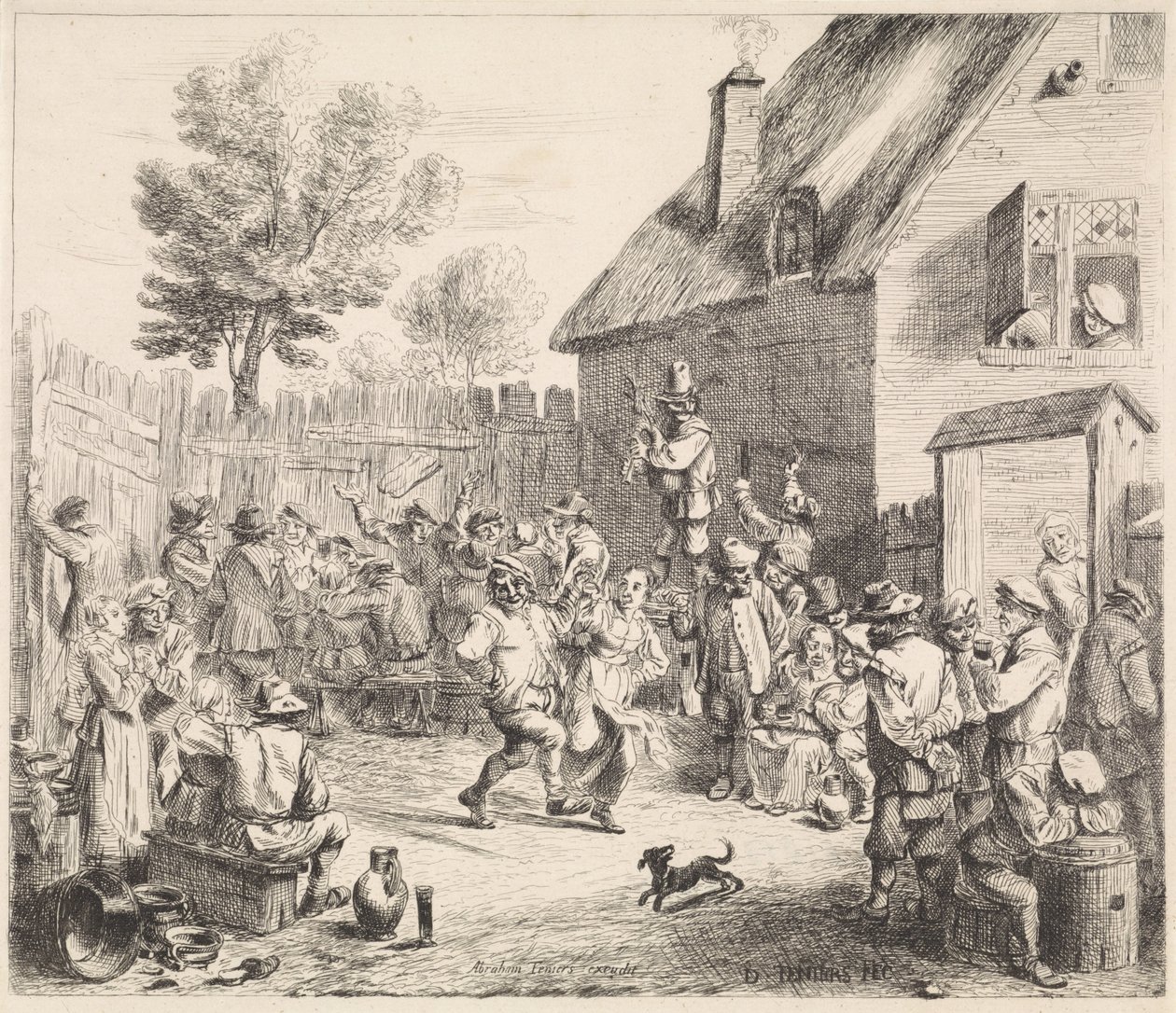 Fête paysanne - William Young Ottley