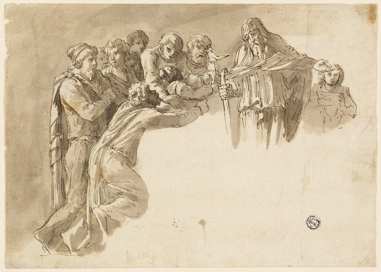 Patriarche et jeunes - William Young Ottley