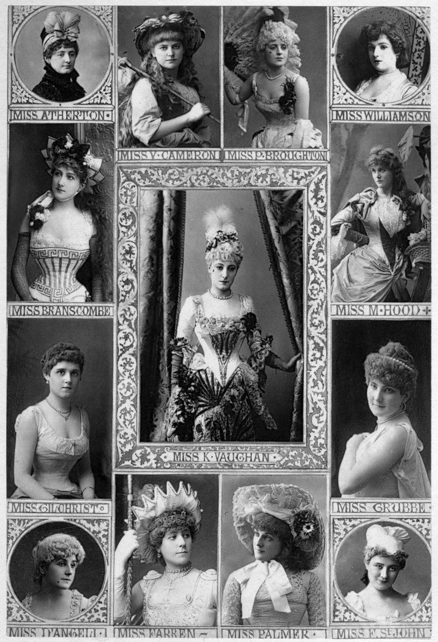 Actrices principales du 19e siècle, 1890 - William and Daniel Downey