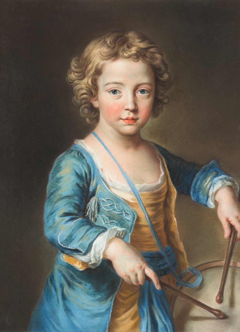 Lord Algernon Percy, futur comte de Beverley (dessin au pastel) - William of Bath Hoare