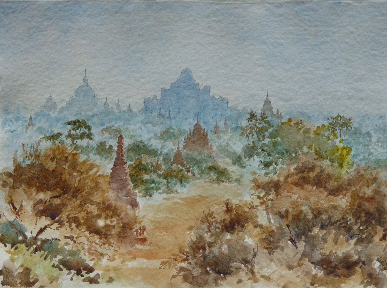 927 Lever de Soleil à Bagan - Wilson Clive