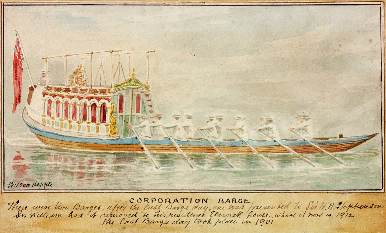 La barge de la corporation - Wilson Hepple