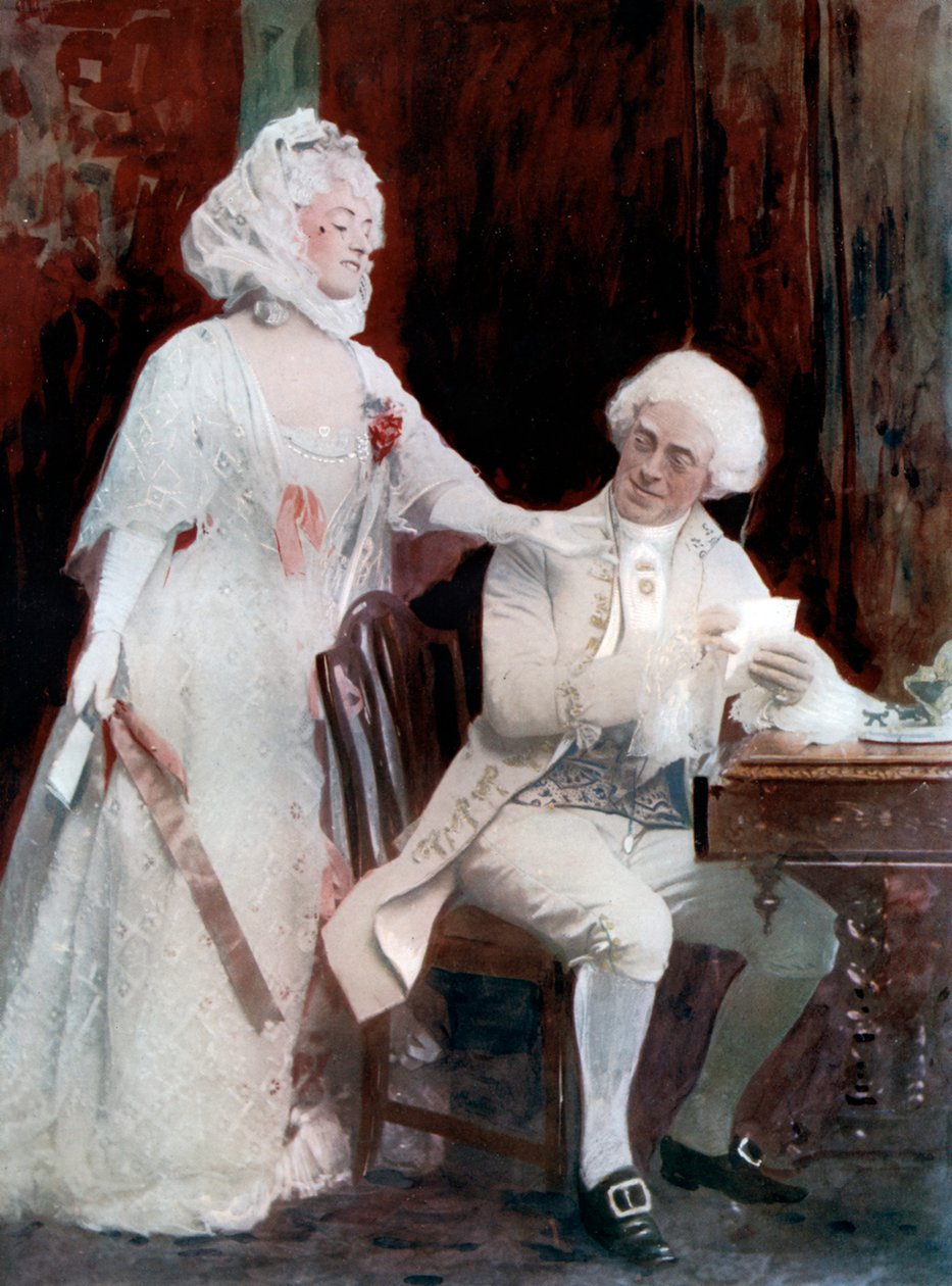 Winifred Emery et Cyril Maud dans L