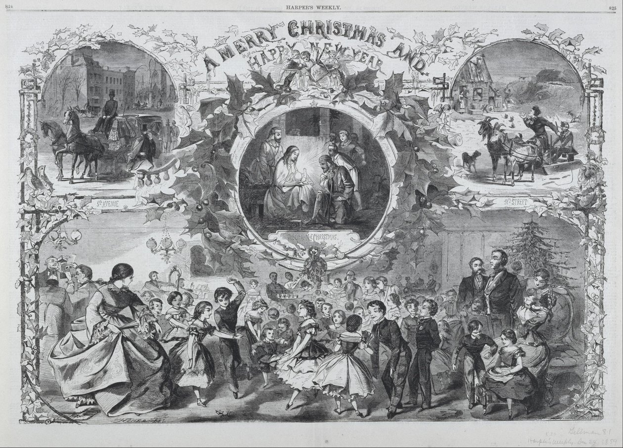 Joyeux Noël et Bonne Année - Winslow Homer
