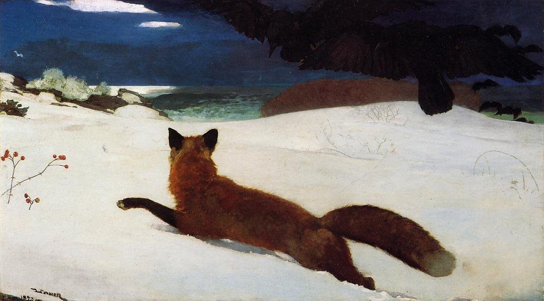Chasse au renard - Winslow Homer