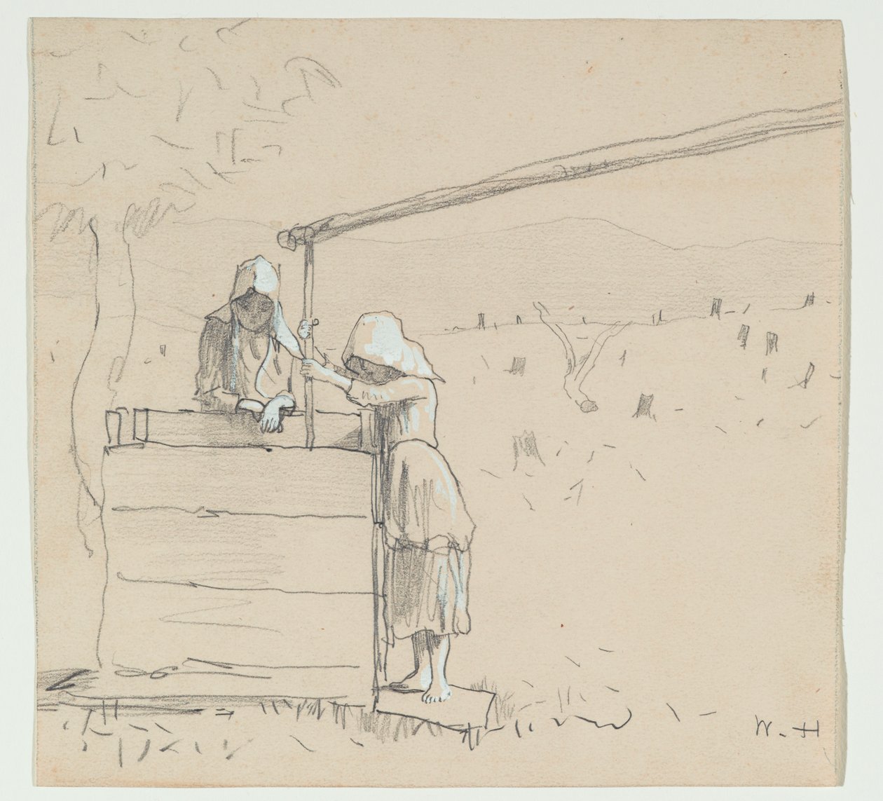 Filles à un Puits, 1879 - Winslow Homer