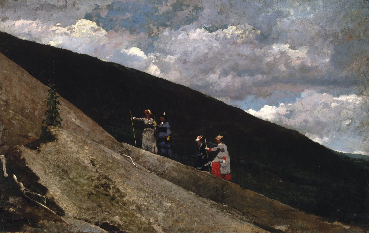 Dans les montagnes - Winslow Homer