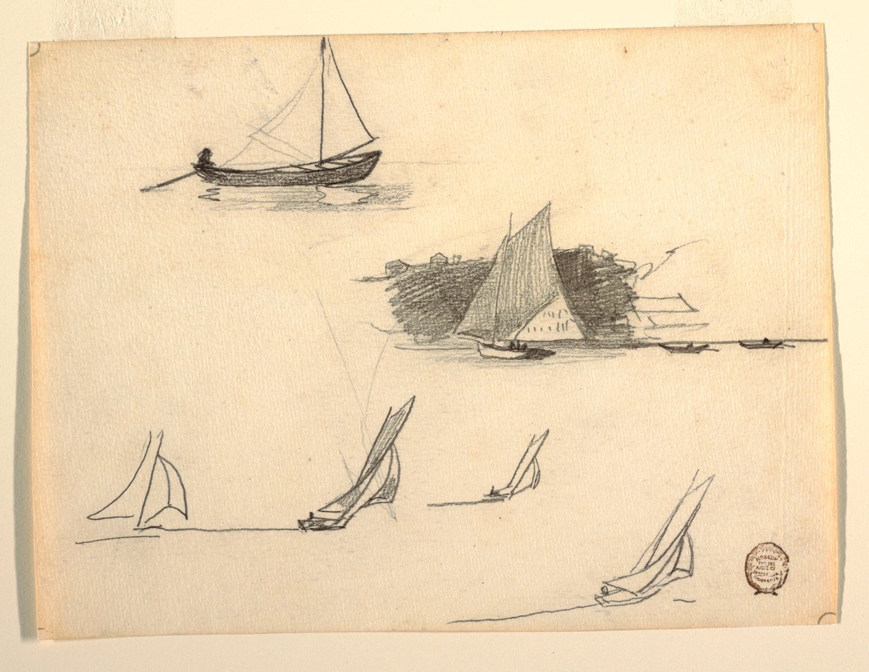 Six études de voiliers - Winslow Homer