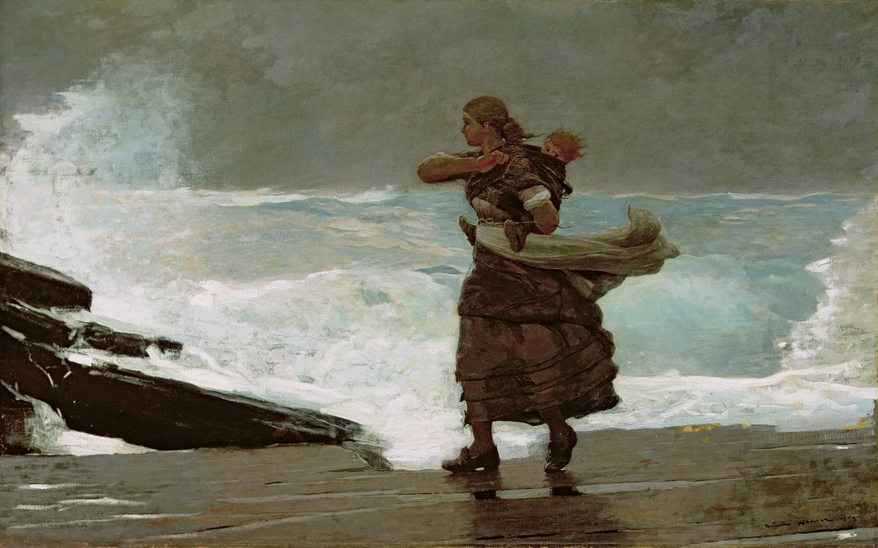 La tempête - Winslow Homer
