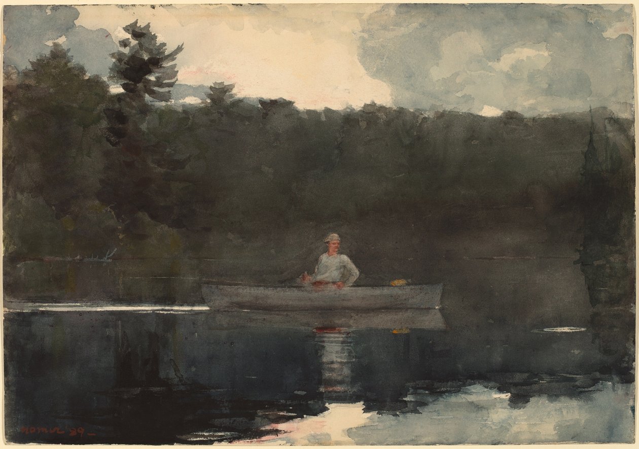 Le pêcheur solitaire - Winslow Homer