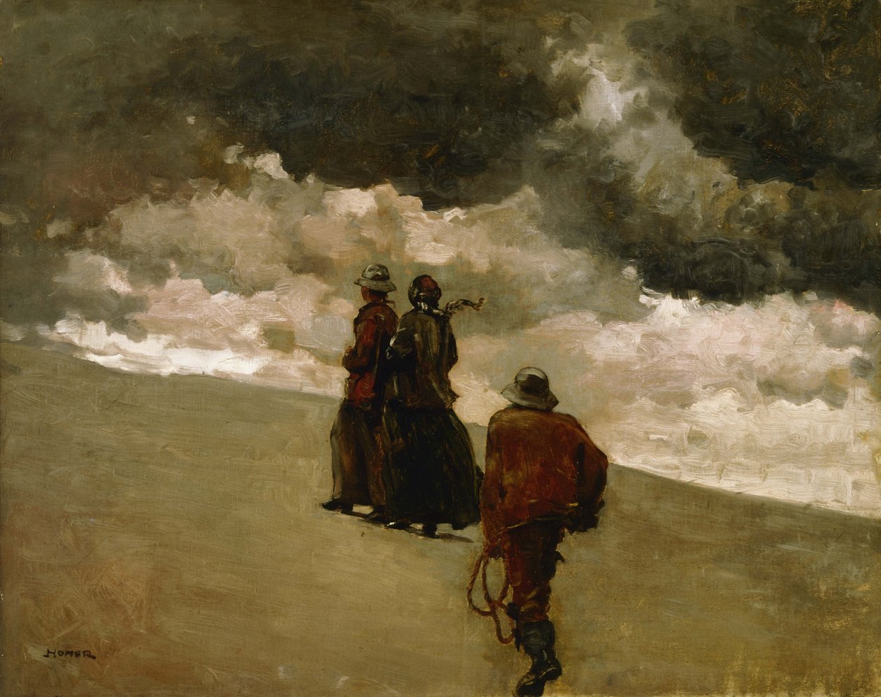 Au secours - Winslow Homer