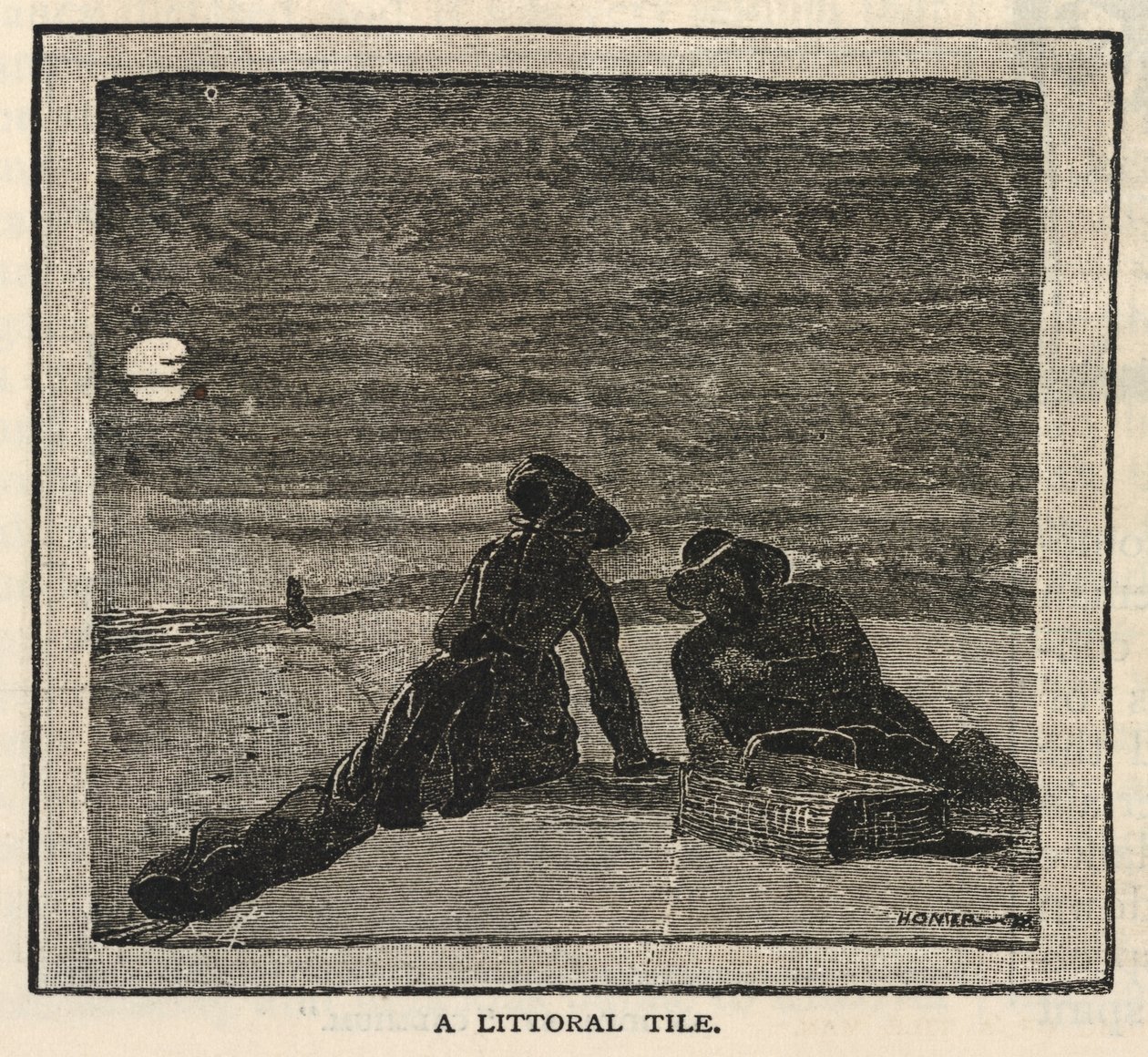 A Littoral Tile, tiré de Scribner