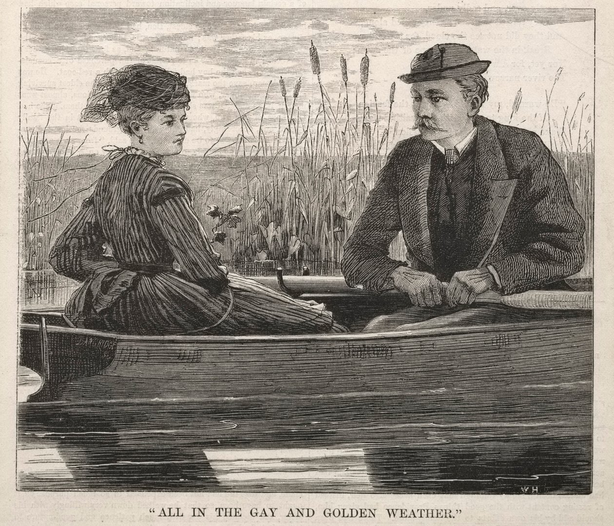 Tout dans le temps gai et doré, 1869 - Winslow Homer