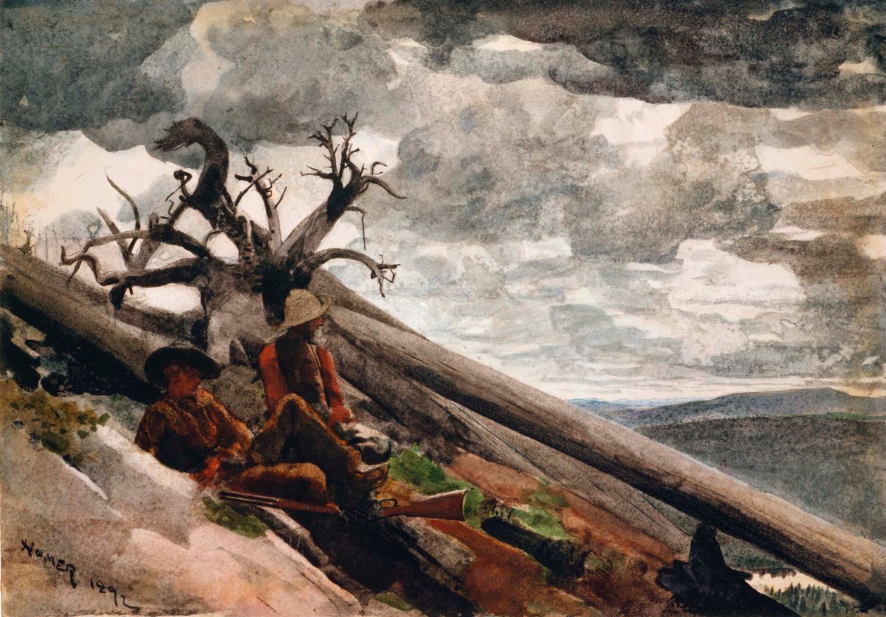 La Montagne Brûlée - Winslow Homer