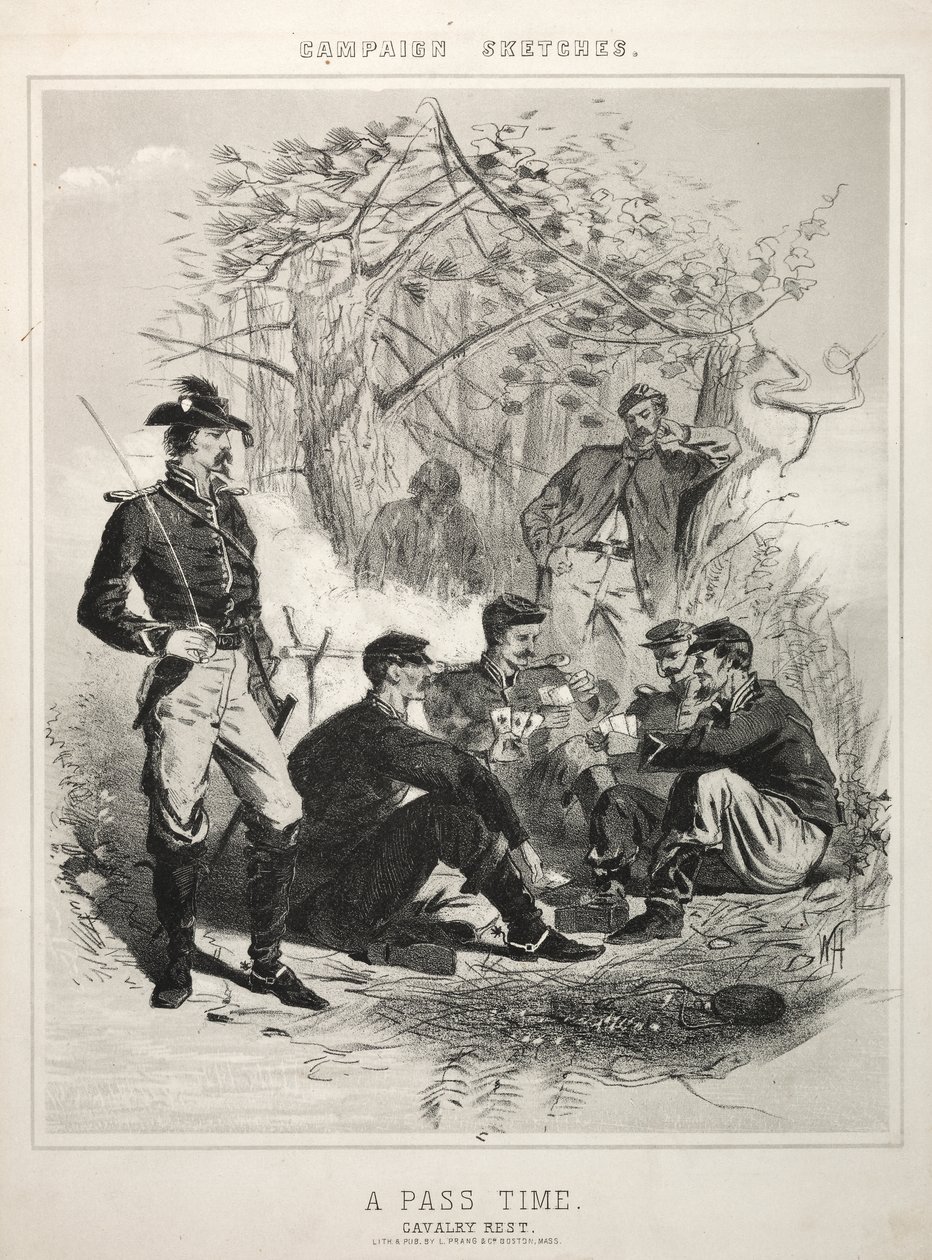 Croquis de campagne : Un passe-temps - Winslow Homer