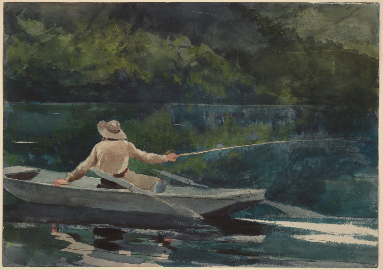 Coulée, numéro deux - Winslow Homer