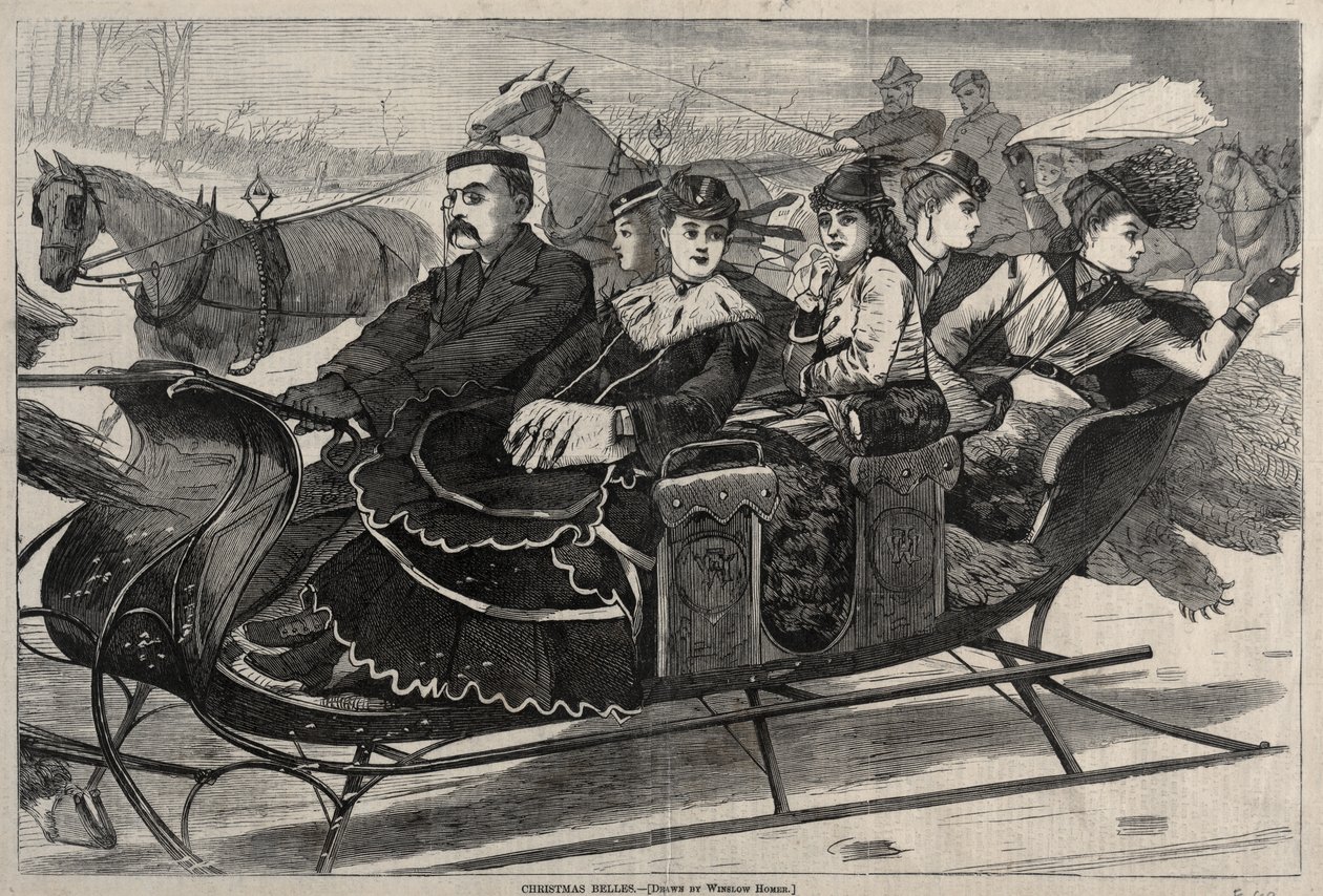 Christmas Belles - Winslow Homer