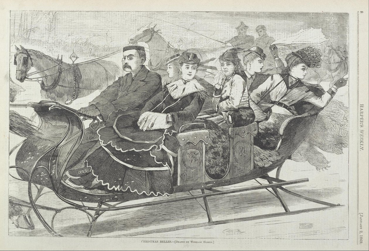 Christmas Belles - Winslow Homer