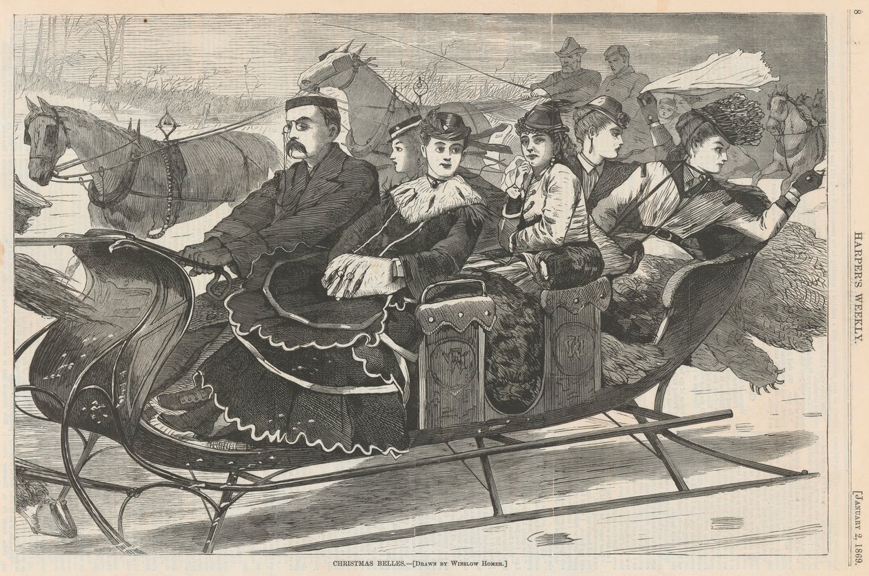 Clochettes de Noël, de Harper - Winslow Homer