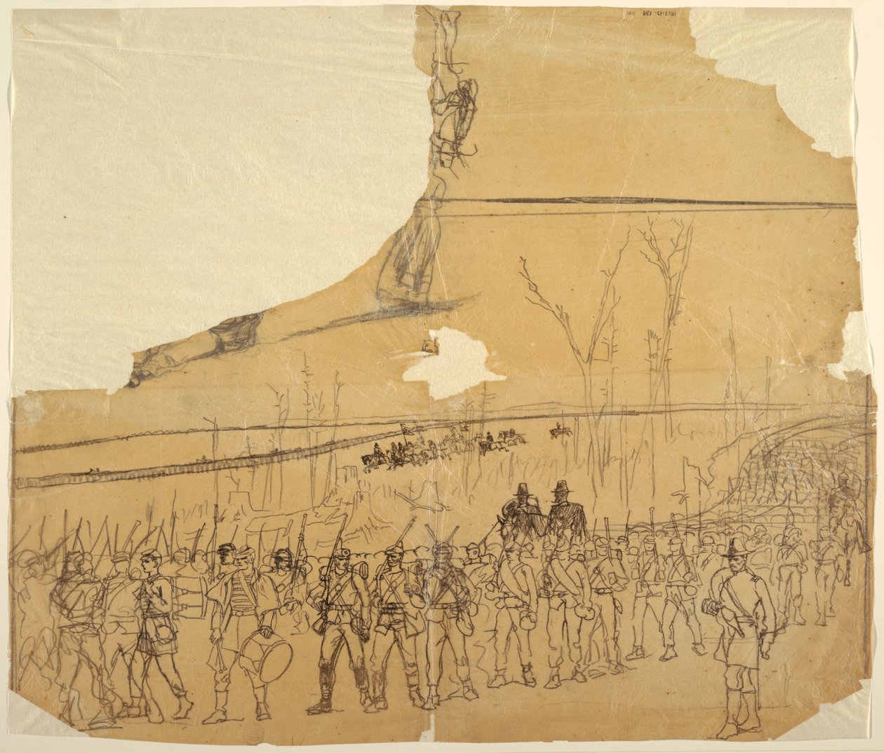 Dessin, une colonne d
