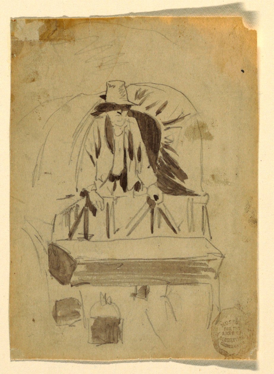 Dessin, arrière d