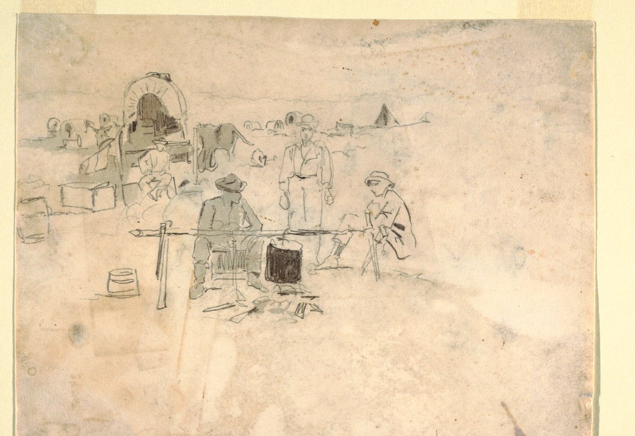 Dessin, deux études d