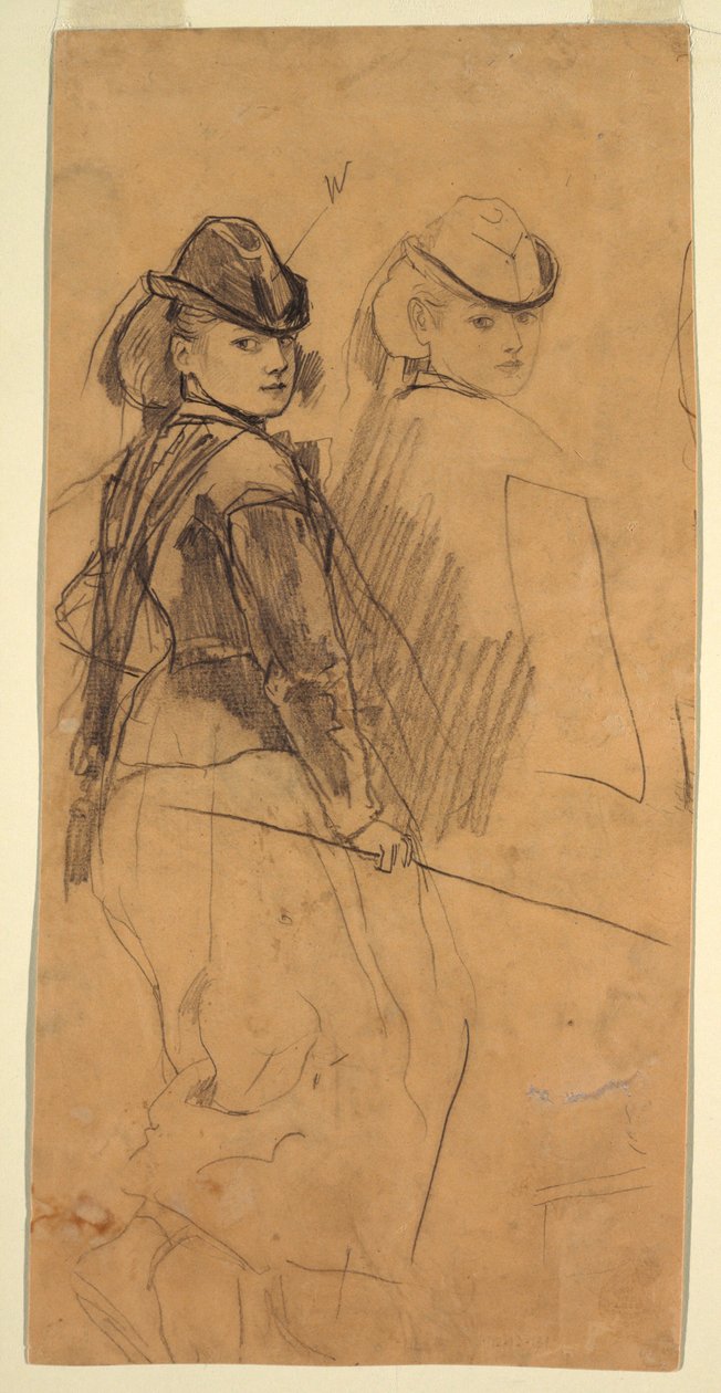 Dessin, deux études d