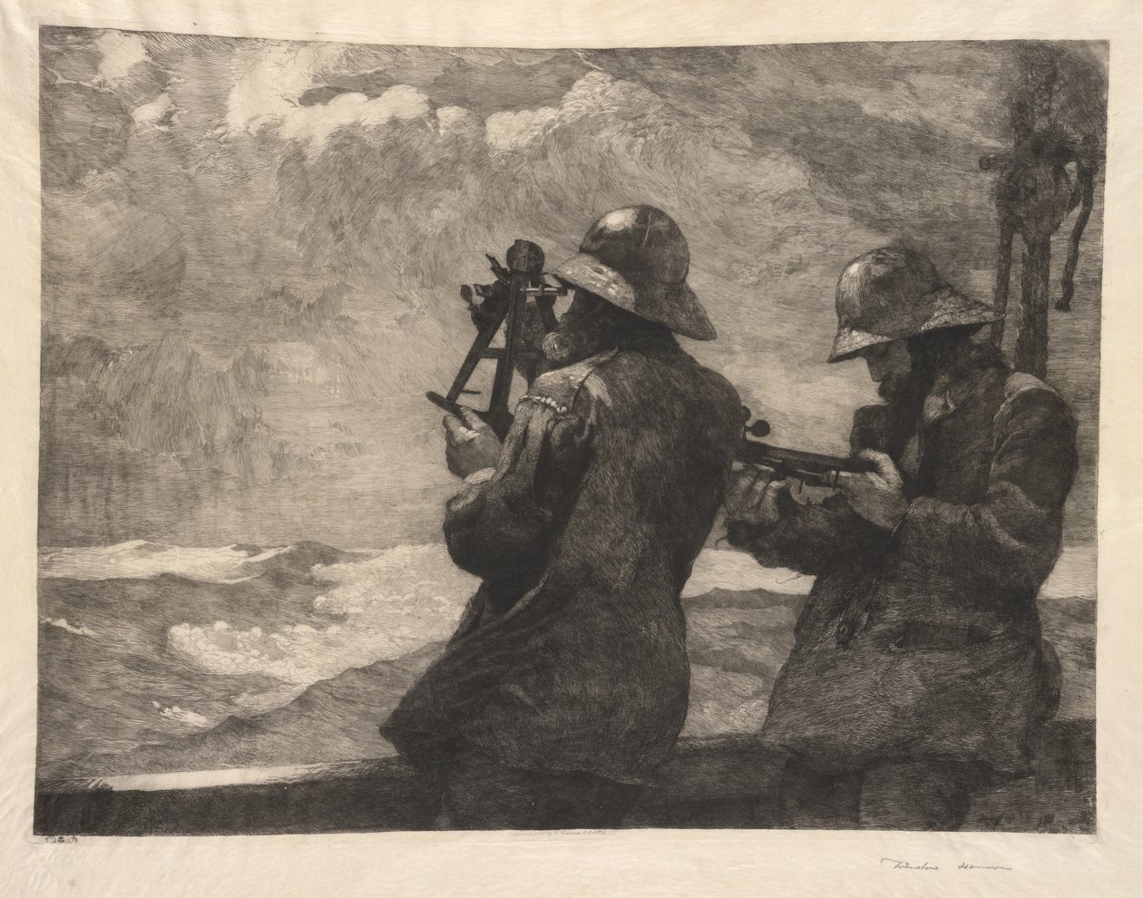 Huit coups de cloche - Winslow Homer