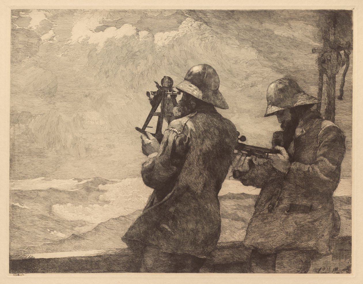 Huit coups de cloche - Winslow Homer