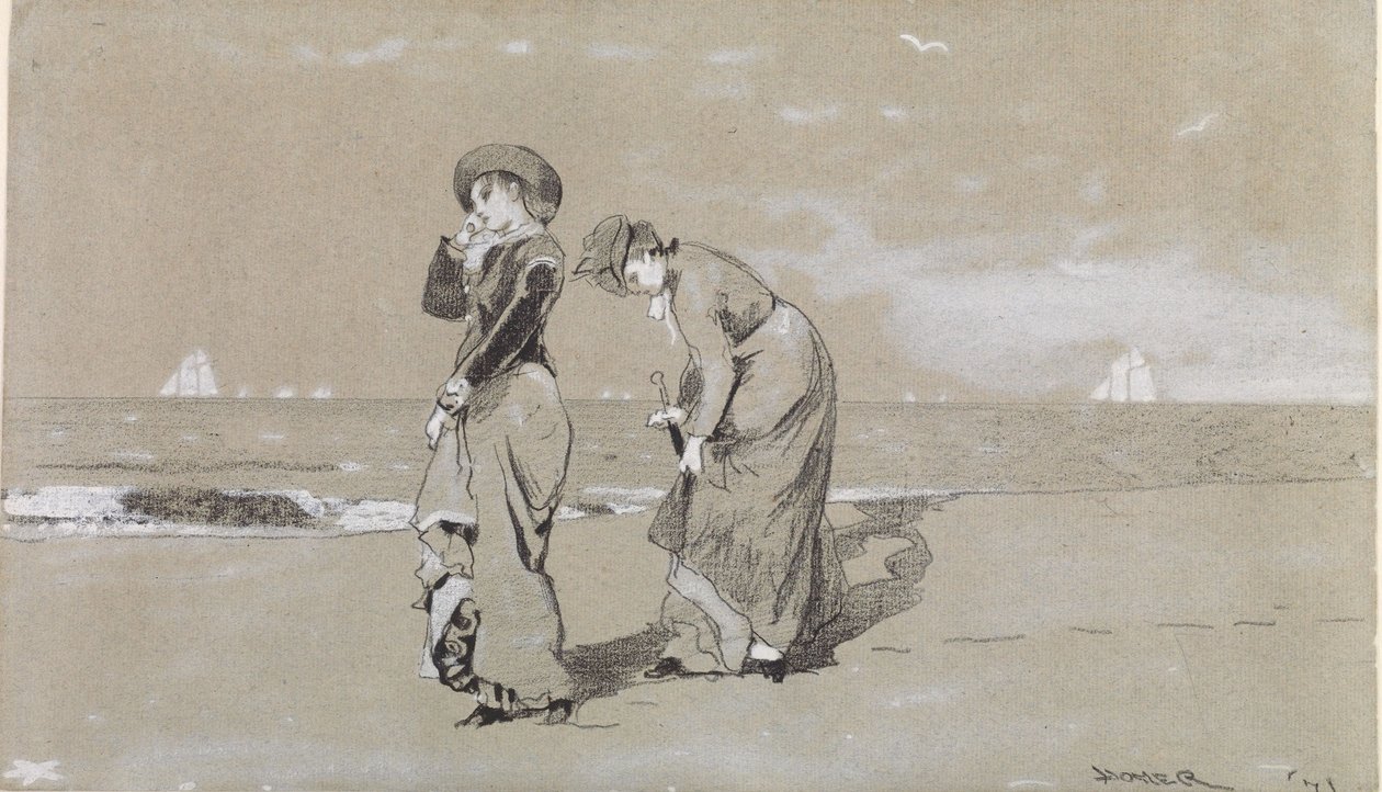 Soirée sur la plage - Winslow Homer