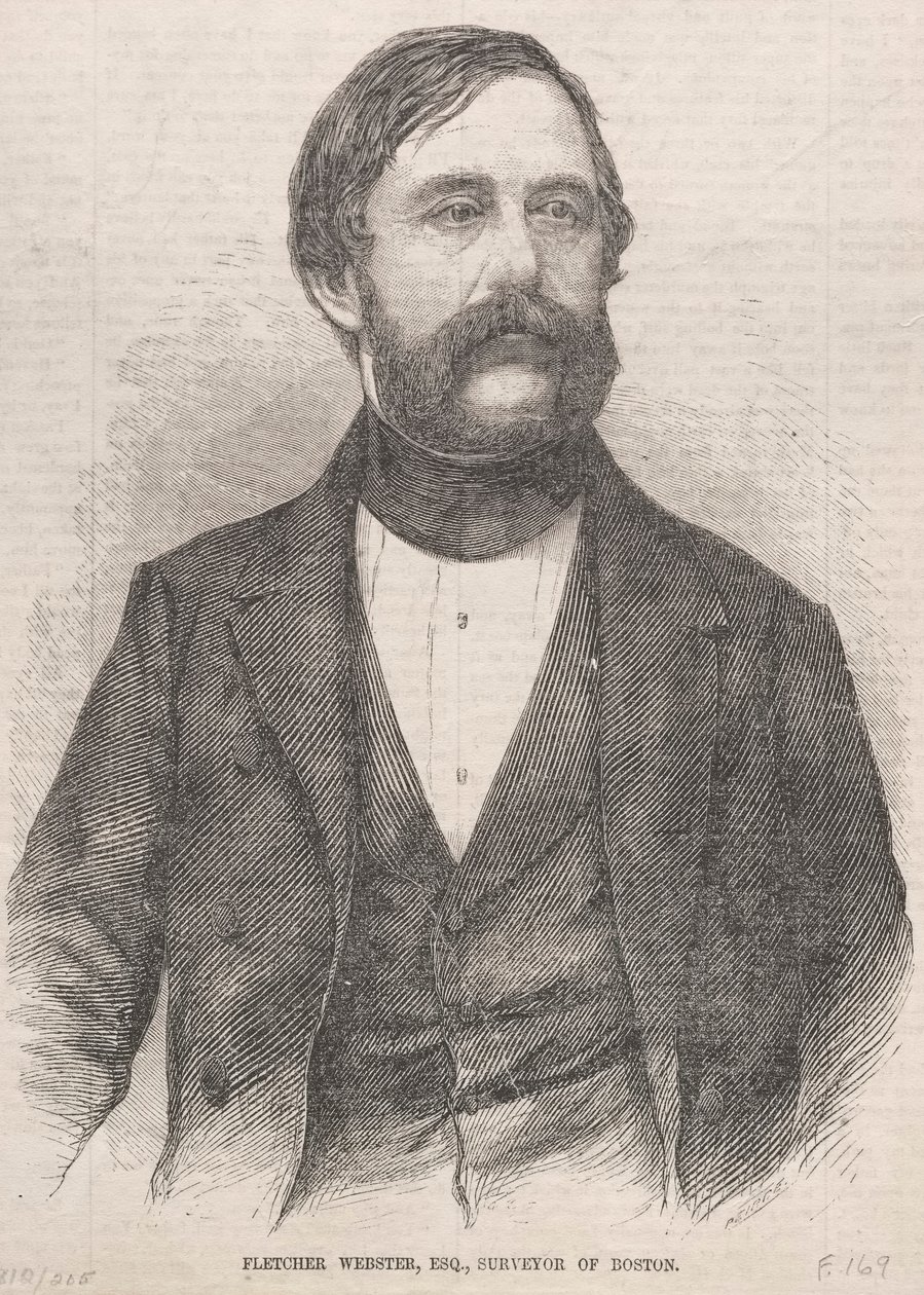 Fletcher Webster, Esq., Arpenteur de Boston, 1859 - Winslow Homer