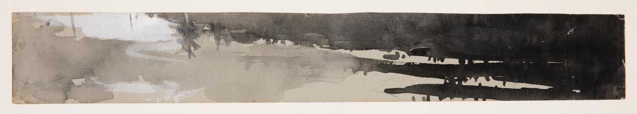 Fragment de "Pêche à la truite, lac Saint-Jean, Québec" - Winslow Homer