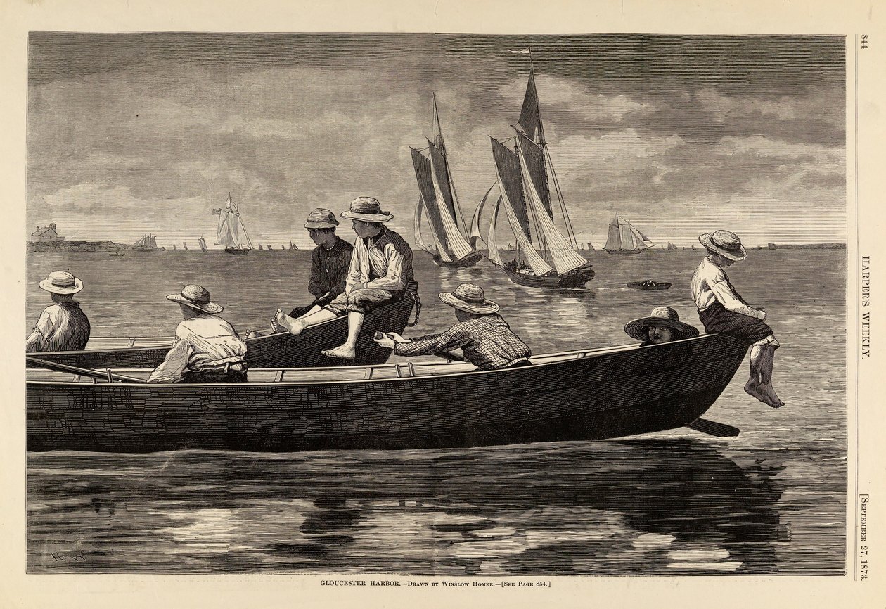 Port de Gloucester, extrait de Harper