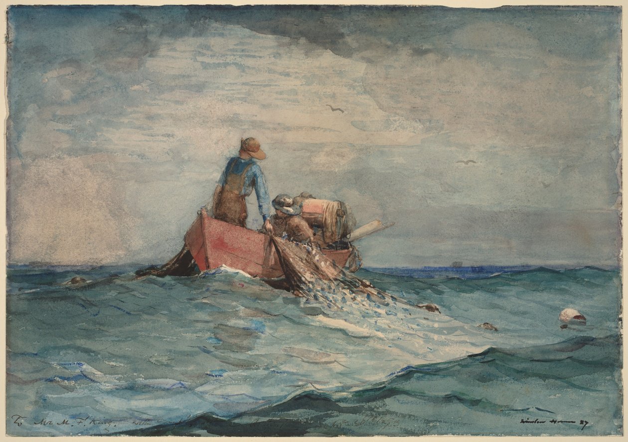 Remontée des filets - Winslow Homer