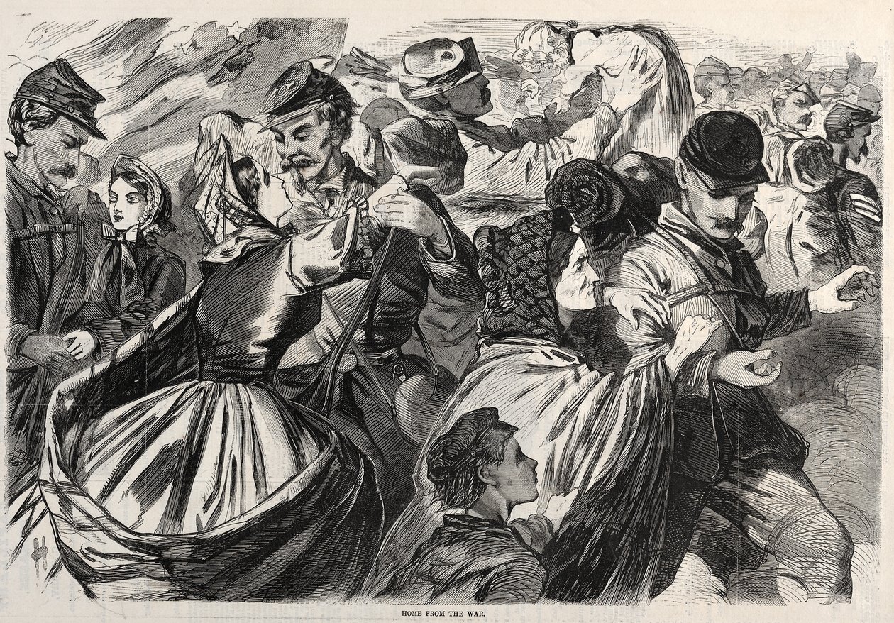 De retour de la guerre, 1863 - Winslow Homer
