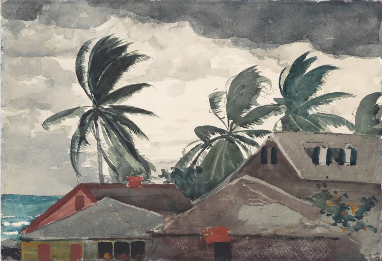 Ouragan, Bahamas, 1898 - Winslow Homer