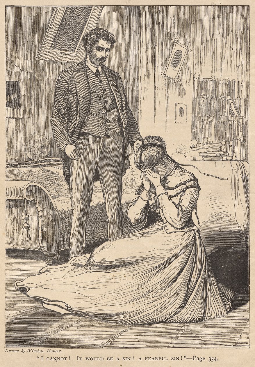 "Je ne peux pas !  Ce serait un péché !  Un péché effrayant !" - Winslow Homer
