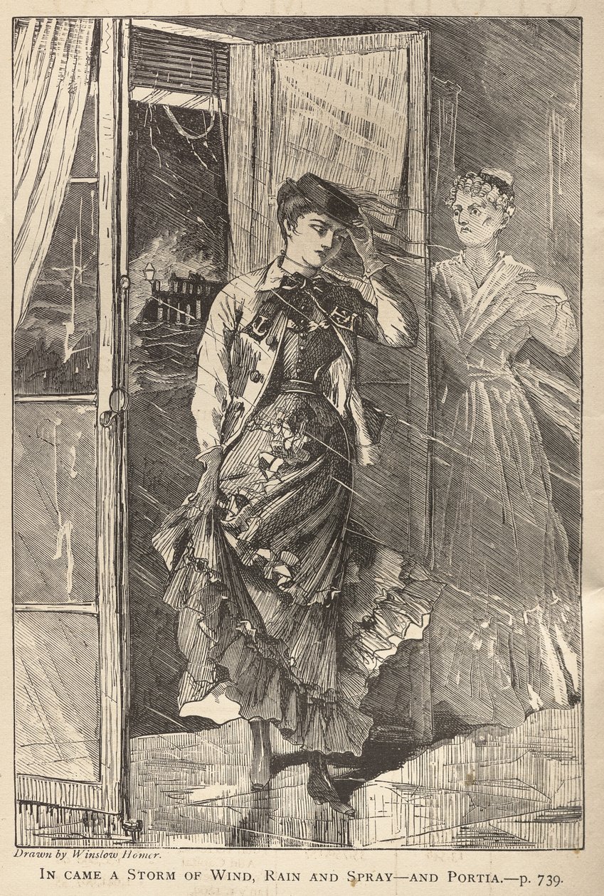 Une tempête de vent, de pluie et d