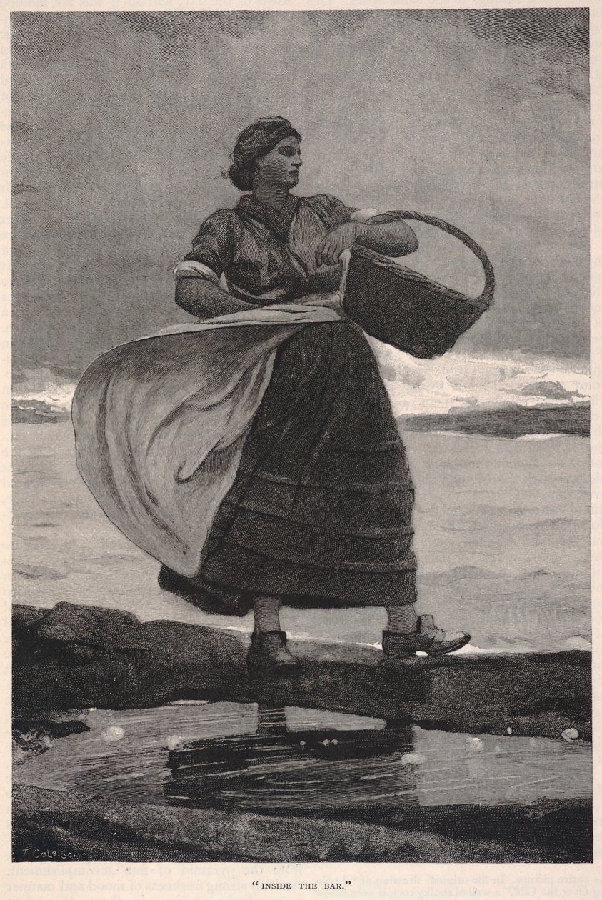 Inside the Bar, extrait du Century Magazine, novembre 1883 - Winslow Homer