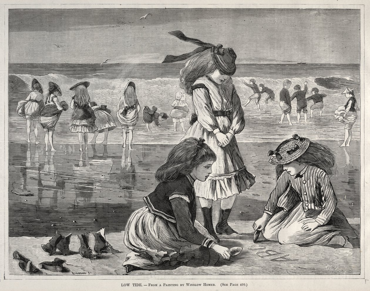Marée basse - Winslow Homer