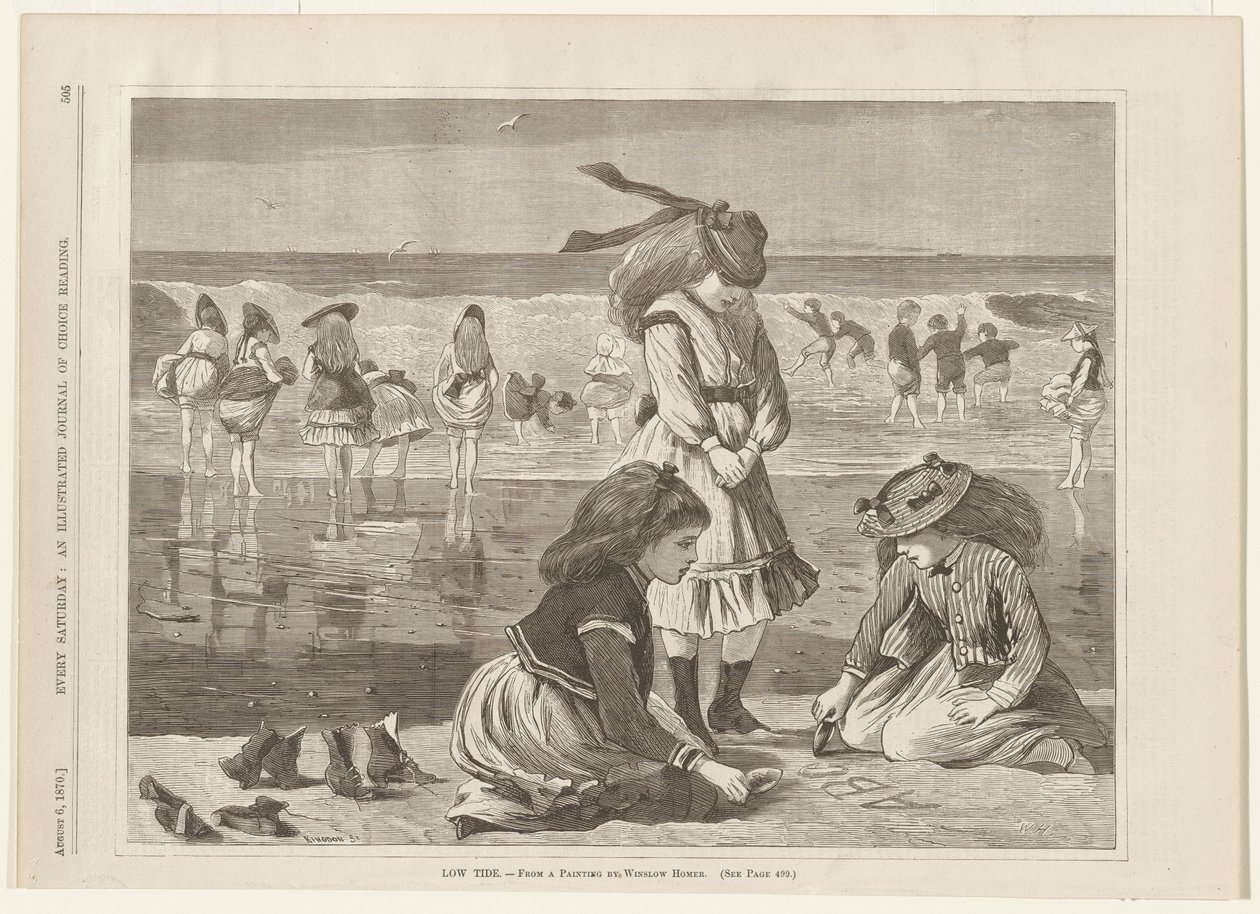 Marée basse - Winslow Homer