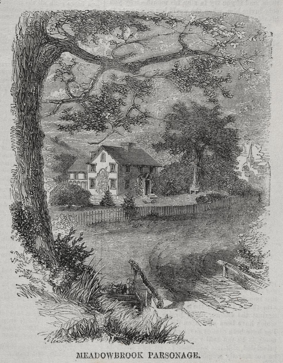 Presbytère de Meadowbrook - Winslow Homer