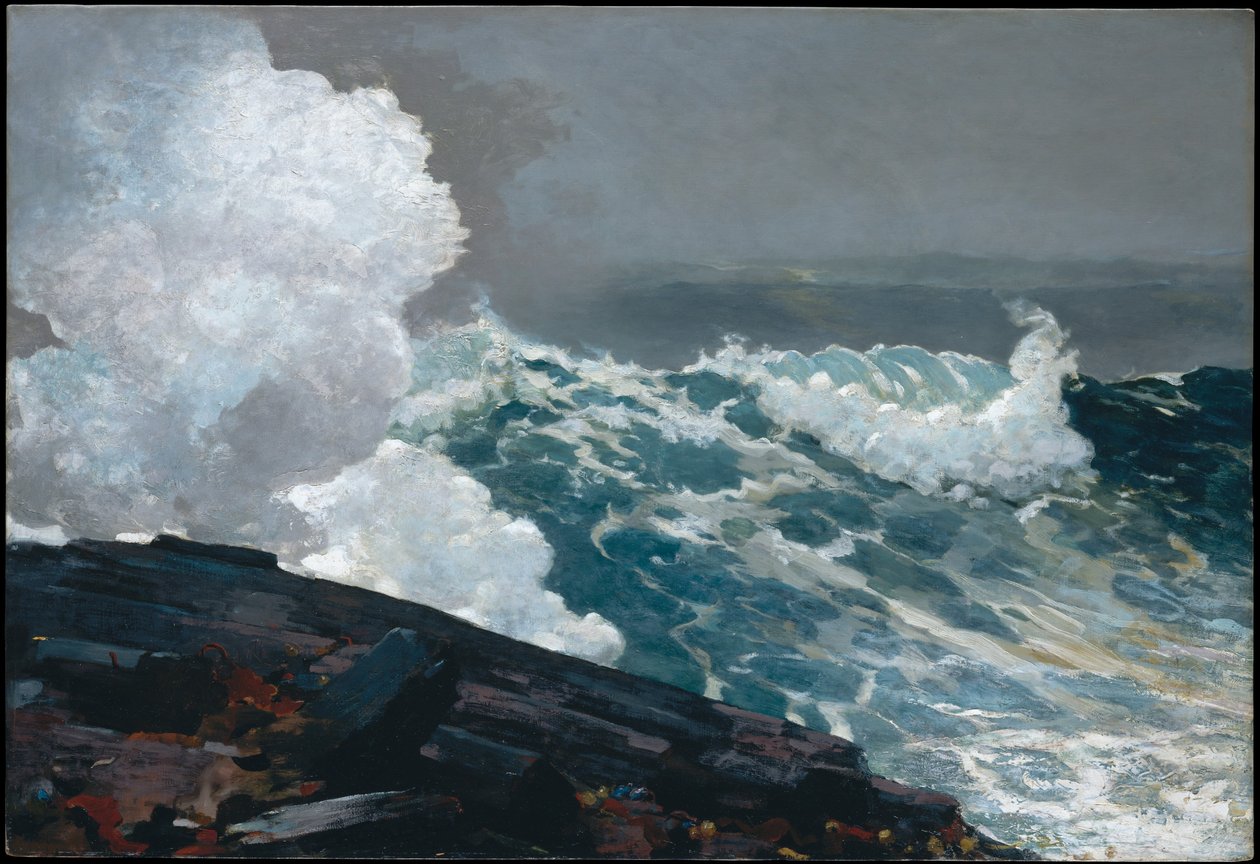 Tempête du nord-est - Winslow Homer